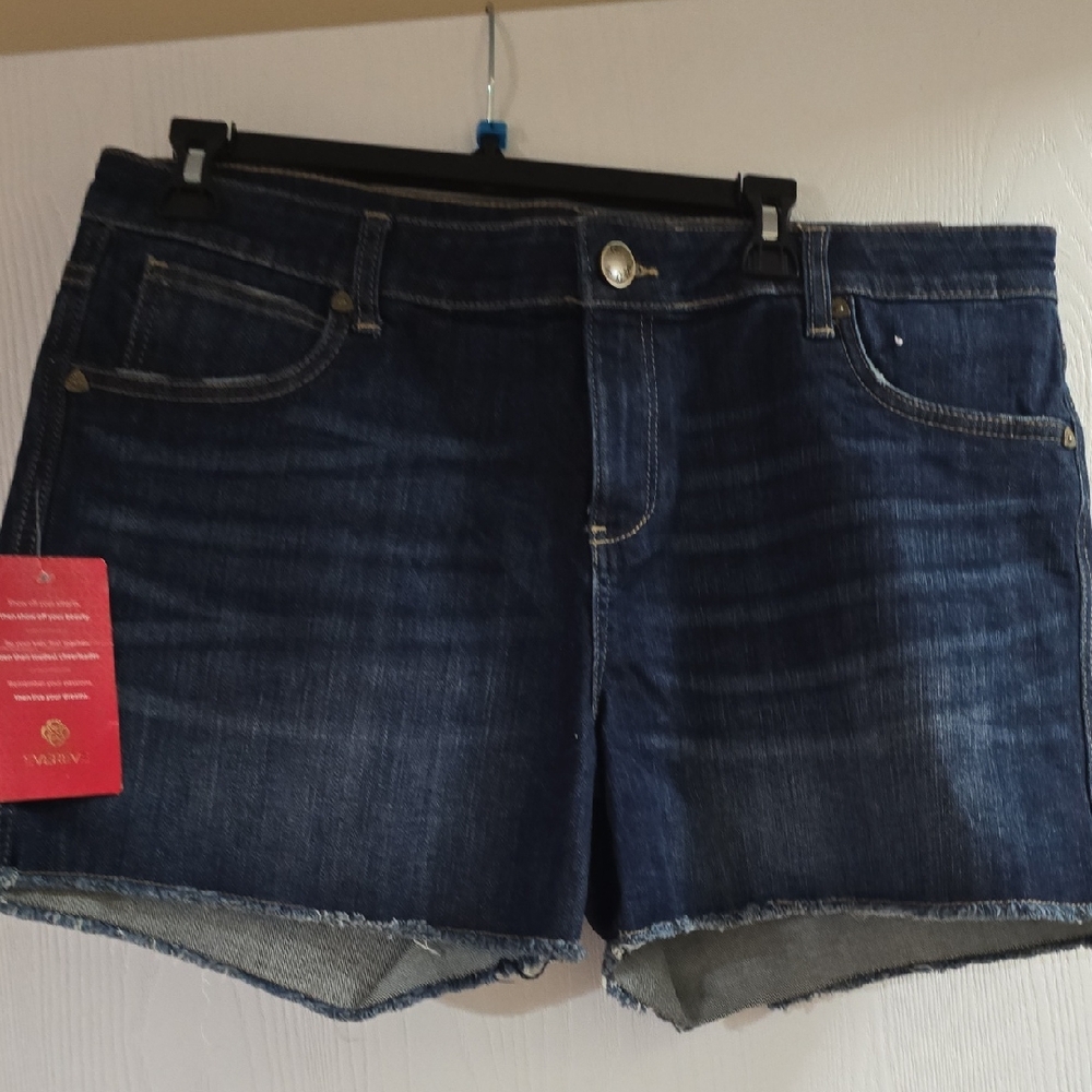 Kut from the Kloth Dark Blue Jean Shorts